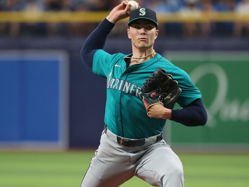 Mariners' Julio Rodríguez Leads as Seattle Faces Rays in Tropicana Field Duel