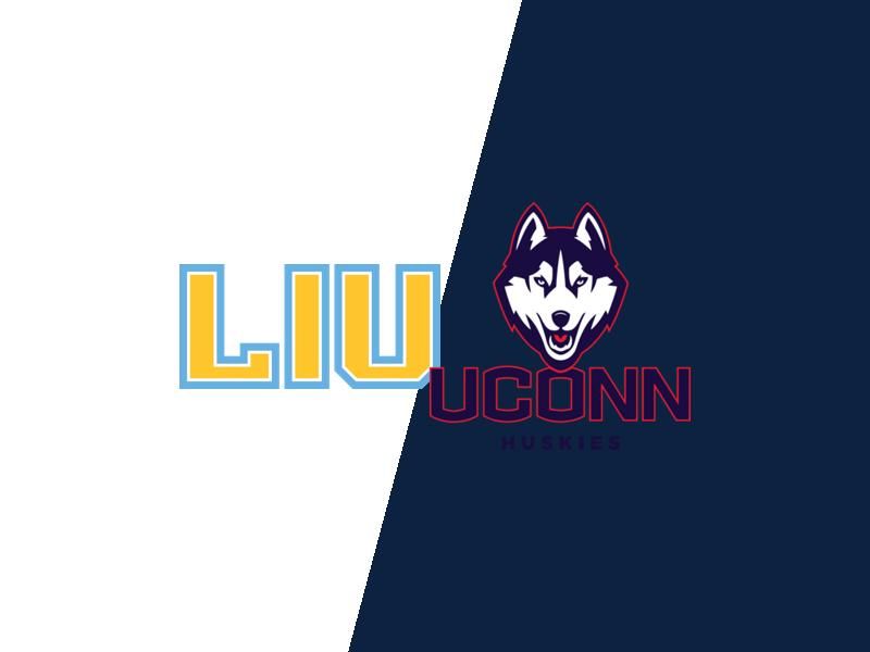 LIU Sharks VS UConn Huskies