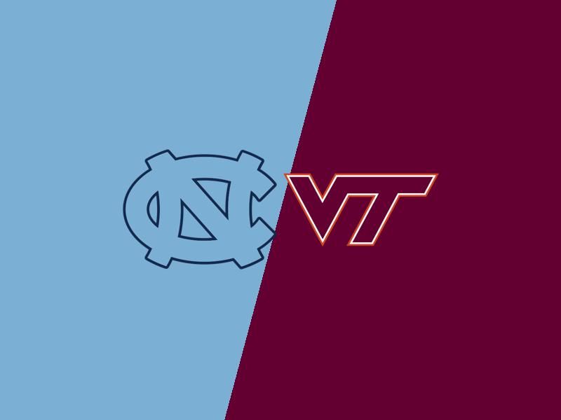 North Carolina Tar Heels VS Virginia Tech Hokies