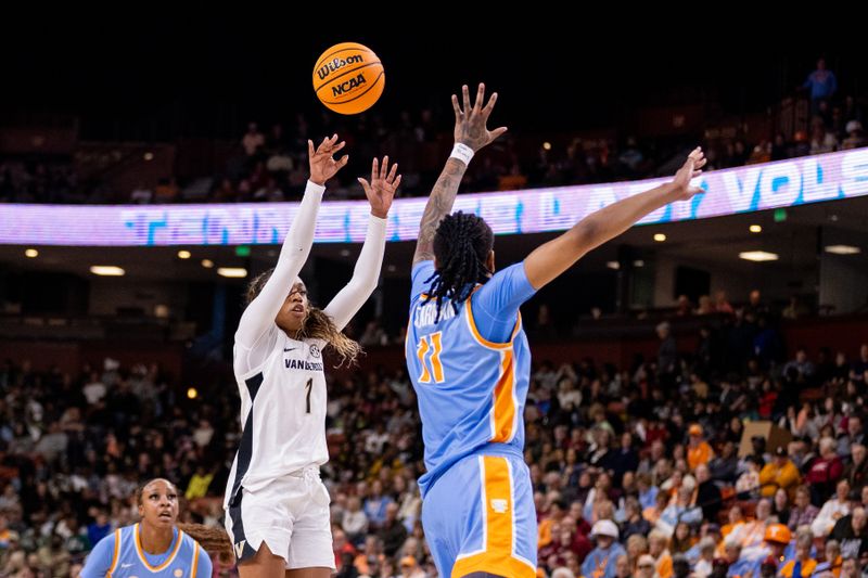 Tennessee Lady Volunteers and Vanderbilt Commodores Battle It Out in Greenville