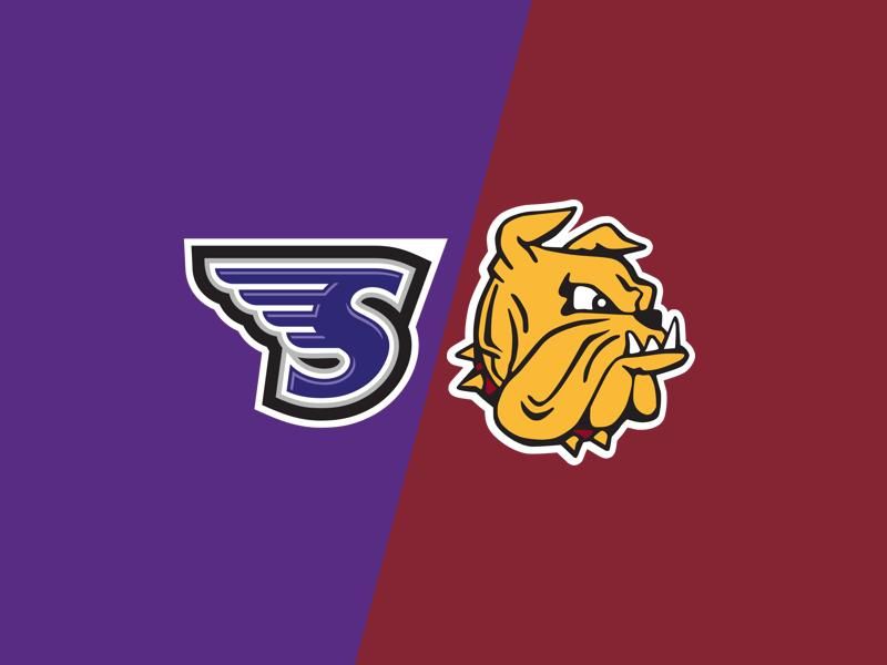 Stonehill Skyhawks and Minnesota Duluth Bulldogs: A Battle of Strategy and Skill at Amsoil Arena