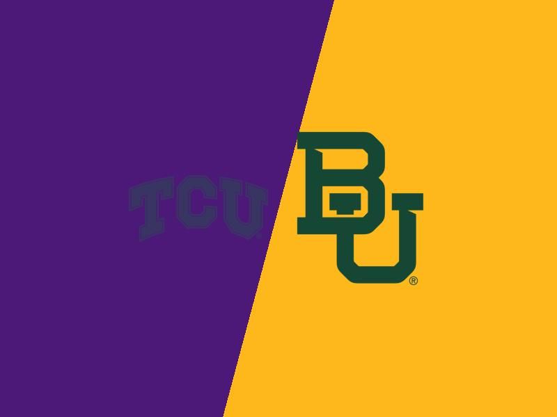 Baylor Bears Grapple with Horned Frogs at McLane Stadium in College Football Showdown