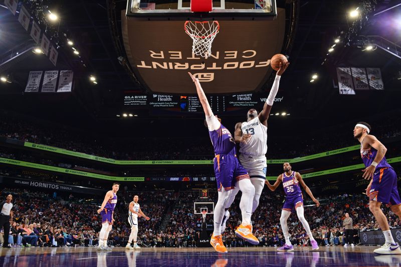 PHOENIX, AZ - JANUARY 7: Jaren Jackson Jr. #13 of the Memphis Grizzlies shoots the ball during the game against the Phoenix Suns on January 7, 2024 at Footprint Center in Phoenix, Arizona. NOTE TO USER: User expressly acknowledges and agrees that, by downloading and or using this photograph, user is consenting to the terms and conditions of the Getty Images License Agreement. Mandatory Copyright Notice: Copyright 2024 NBAE (Photo by Barry Gossage/NBAE via Getty Images)