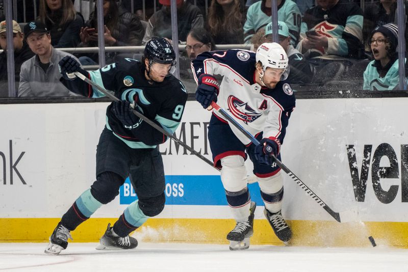 Seattle Kraken and Columbus Blue Jackets: A Clash on Ice