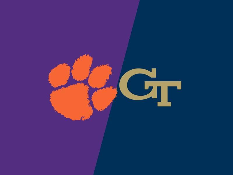 Clemson Tigers VS Georgia Tech Yellow Jackets
