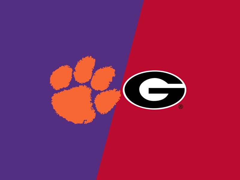 Clash of the Titans at Bank of America Stadium: Clemson Tigers vs Georgia Bulldogs in Football S...