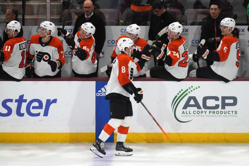 Philadelphia Flyers' Michkov Shines in Battle Against Buffalo Sabres at KeyBank Center