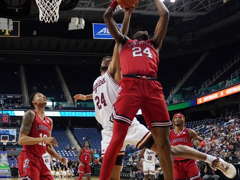 Mar 7, 2023; Greensboro, NC, USA;  XXX during the first half of the first round of the ACC tournament at Greensboro Coliseum. Mandatory Credit: John David Mercer-USA TODAY Sports