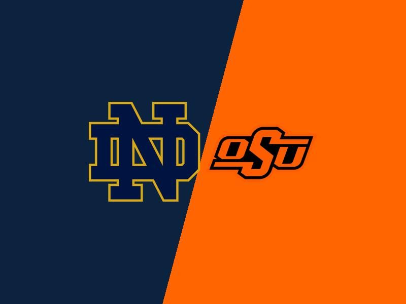 Clash at State Farm Stadium: Oklahoma State Cowboys Take on Notre Dame Fighting Irish in Footbal...