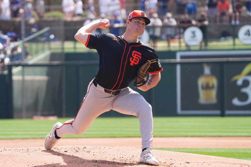 Giants' Logan Webb to Steer the Course Against Dodgers in Upcoming Showdown