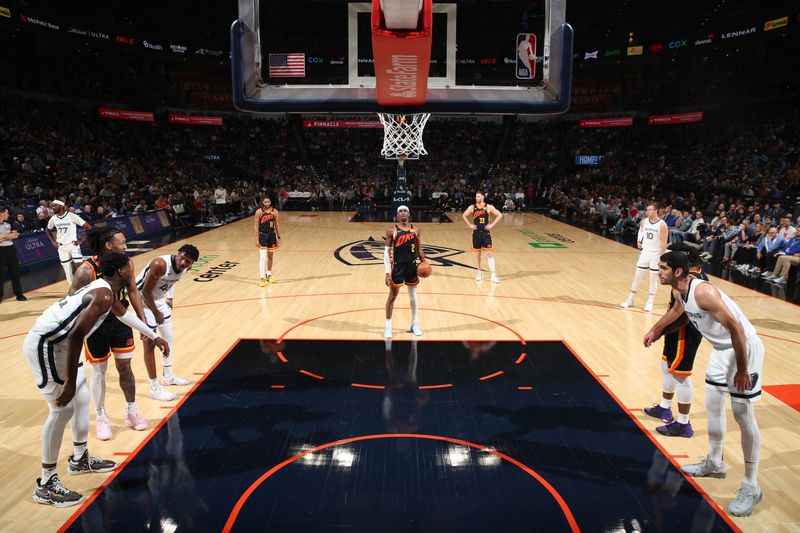 OKLAHOMA CITY, OK - MARCH 10: Shai Gilgeous-Alexander #2 of the Oklahoma City Thunder prepares to shoot a free throw during the game against the Memphis Grizzlies on March 10, 2024 at Paycom Arena in Oklahoma City, Oklahoma. NOTE TO USER: User expressly acknowledges and agrees that, by downloading and or using this photograph, User is consenting to the terms and conditions of the Getty Images License Agreement. Mandatory Copyright Notice: Copyright 2024 NBAE (Photo by Zach Beeker/NBAE via Getty Images)