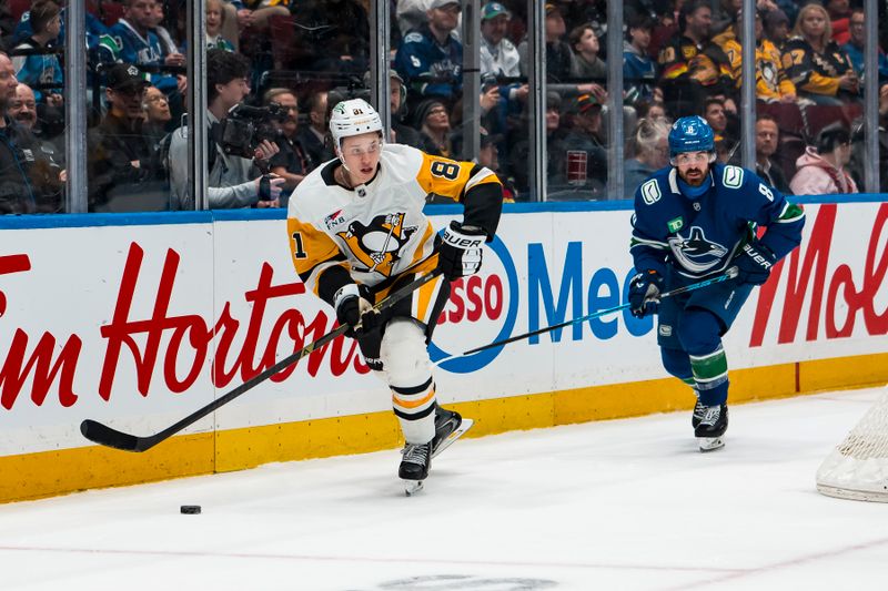 Canucks' Late Surge Falls Short as Penguins Prevail in Vancouver