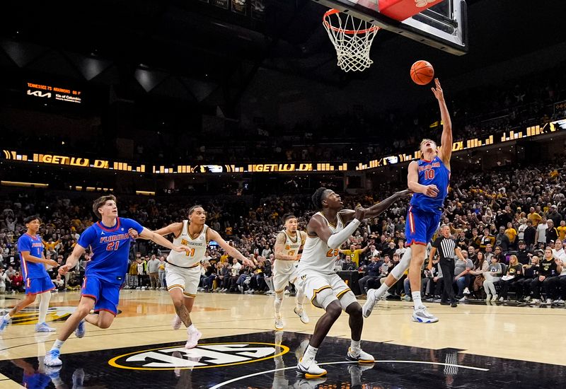 Florida Gators Fall Short in Mizzou Arena Showdown Against Missouri Tigers