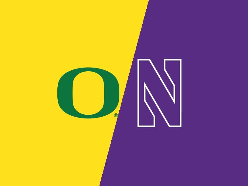 Oregon Ducks VS Northwestern Wildcats