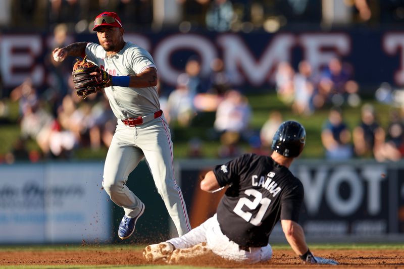 Mar 19, 2024; Lakeland, Florida, USA;  at Publix Field at Joker Marchant Stadium. Mandatory Credit: Nathan Ray Seebeck-USA TODAY Sports