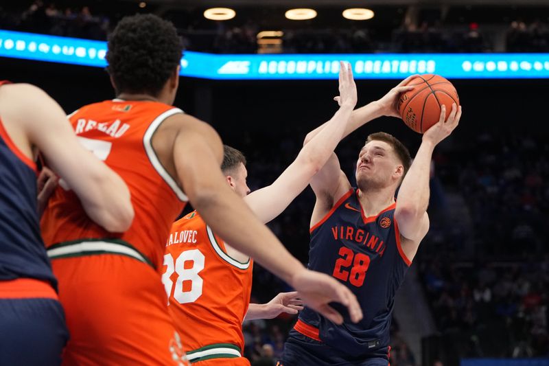 Virginia Cavaliers and Miami (FL) Hurricanes: Bench notes and paint math at Spectrum Center