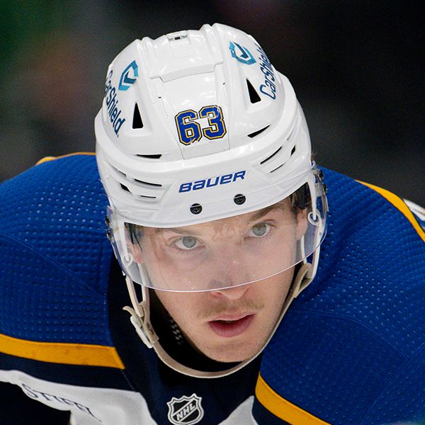 NHL St. Louis Blues left wing Jake Neighbours