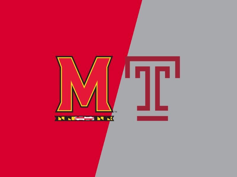 Maryland Terrapins VS Temple Owls