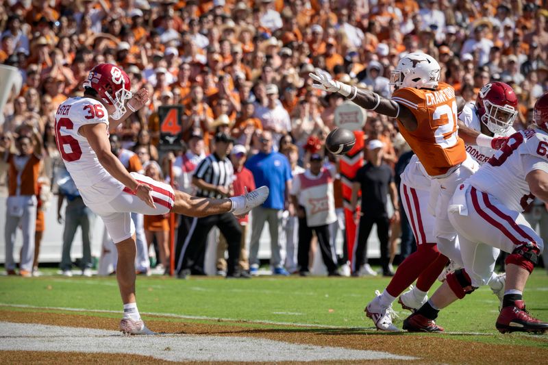 Oklahoma Sooners Set to Tangle with Texas Longhorns in Dallas Duel