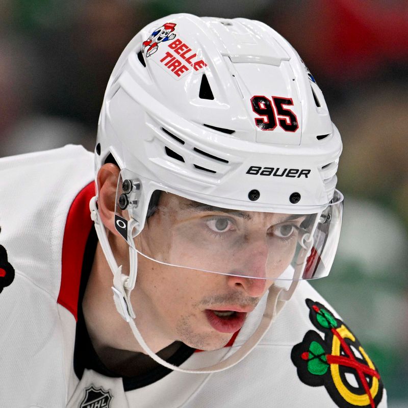 NHL Chicago Blackhawks right wing Ilya Mikheyev