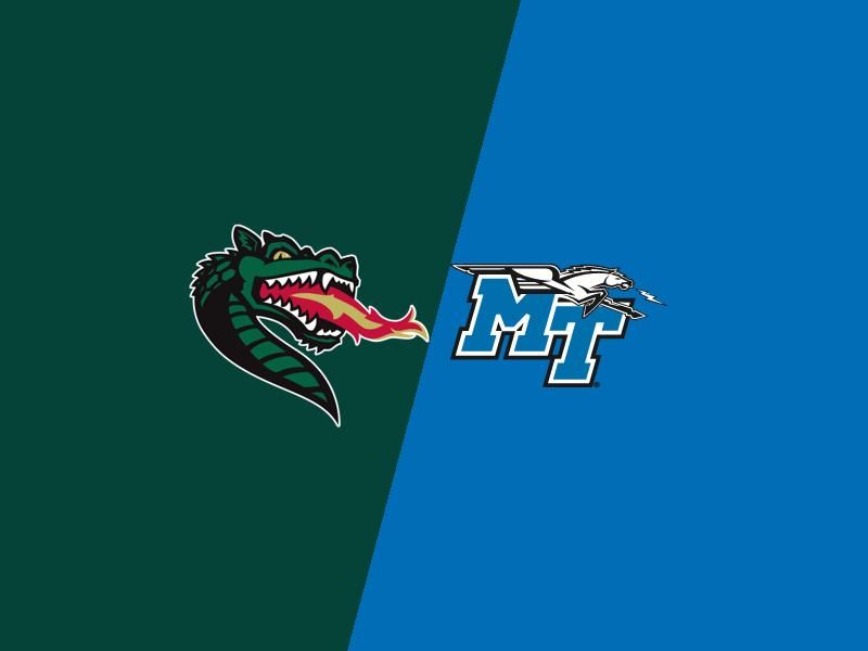 Clash at Murphy Athletic Center: UAB Blazers to Face Middle Tennessee Blue Raiders