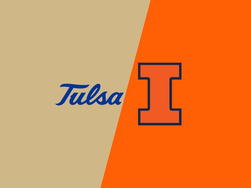 Tulsa Golden Hurricane's Effort Falls Short Against Illinois Fighting Illini