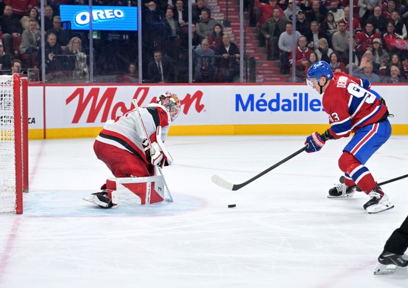 Carolina Hurricanes vs Montreal Canadiens: Shots on a Riptide at Bell Centre as Jakub Dobes Turn...