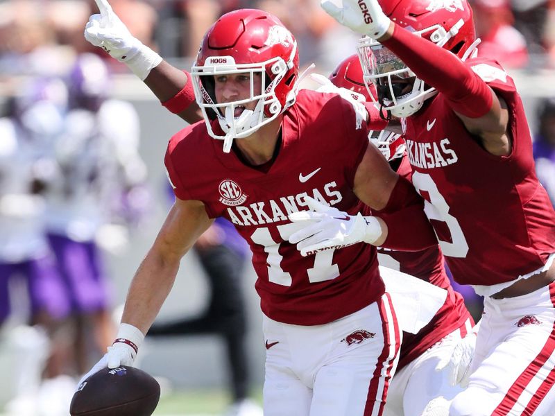 Clash of the Titans at Bryant-Denny Stadium: Arkansas Razorbacks vs Alabama Crimson Tide in Coll...