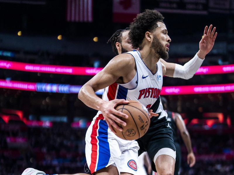 LOS ANGELES, CA - FEBRUARY 10:  Cade Cunningham #2 of the Detroit Pistons goes to the basket during the game on February 10, 2024 at Crypto.Com Arena in Los Angeles, California. NOTE TO USER: User expressly acknowledges and agrees that, by downloading and/or using this Photograph, user is consenting to the terms and conditions of the Getty Images License Agreement. Mandatory Copyright Notice: Copyright 2024 NBAE (Photo by Tyler Ross/NBAE via Getty Images)