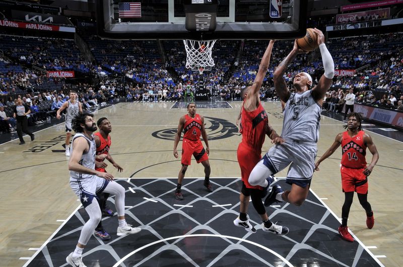 ORLANDO, FL - MARCH 2: Paolo Banchero #5 of the Orlando Magic drives to the basket during the game against the Toronto Raptors on March 2, 2025 at Kia Center in Orlando, Florida. NOTE TO USER: User expressly acknowledges and agrees that, by downloading and or using this photograph, User is consenting to the terms and conditions of the Getty Images License Agreement. Mandatory Copyright Notice: Copyright 2025 NBAE (Photo by Fernando Medina/NBAE via Getty Images)