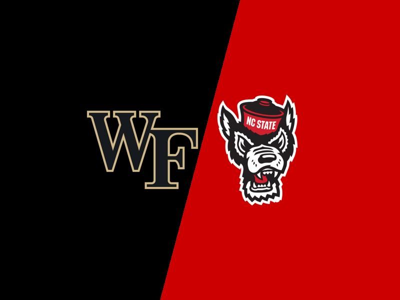 Wake Forest Demon Deacons VS North Carolina State Wolfpack