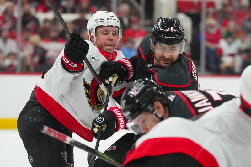 Did the Hurricanes' Offense Outshine the Senators in Raleigh?