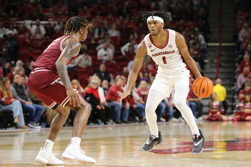 Razorbacks Dominate at Bud Walton Arena Against Trojans