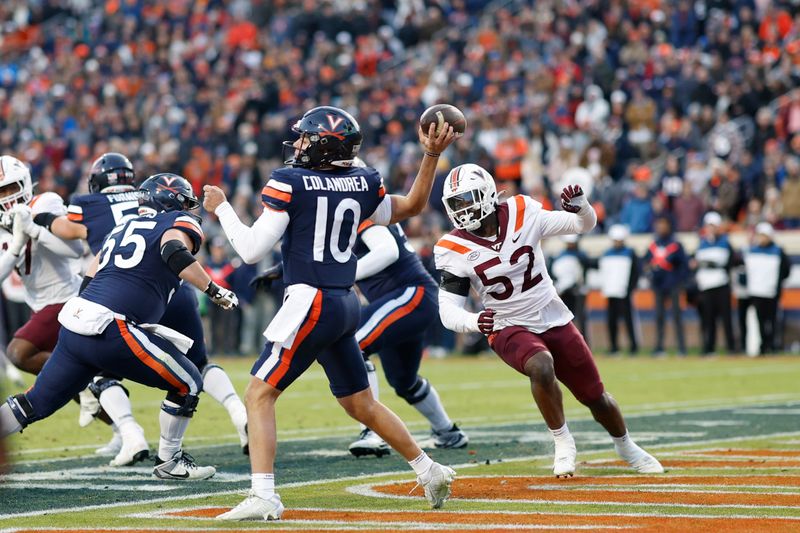 Virginia Cavaliers Seek Redemption Against Virginia Tech Hokies at Lane Stadium