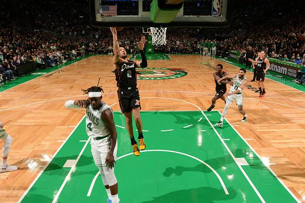 BOSTON, MA - DECEMBER 28: Cade Cunningham #2 of the Detroit Pistons drives to the basket during the game against the Boston Celtics on December 28, 2023 at the TD Garden in Boston, Massachusetts. NOTE TO USER: User expressly acknowledges and agrees that, by downloading and or using this photograph, User is consenting to the terms and conditions of the Getty Images License Agreement. Mandatory Copyright Notice: Copyright 2023 NBAE  (Photo by Brian Babineau/NBAE via Getty Images)