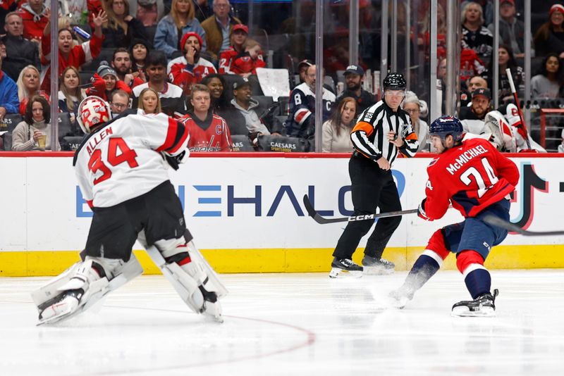 Washington Capitals Show Resilience in Face-off with New Jersey Devils