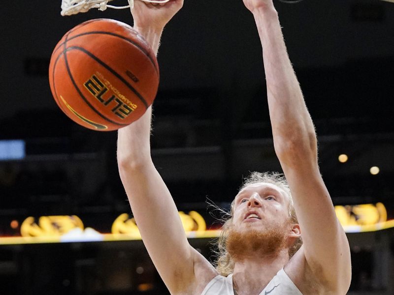 Jan 6, 2024; Columbia, Missouri, USA; Missouri Tigers center Connor Vanover (75) warms up against the Georgia Bulldogs prior to a game at Mizzou Arena. Mandatory Credit: Denny Medley-USA TODAY Sports