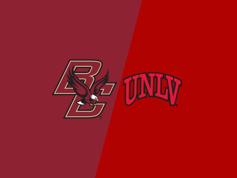 Boston College Eagles VS UNLV Runnin' Rebels