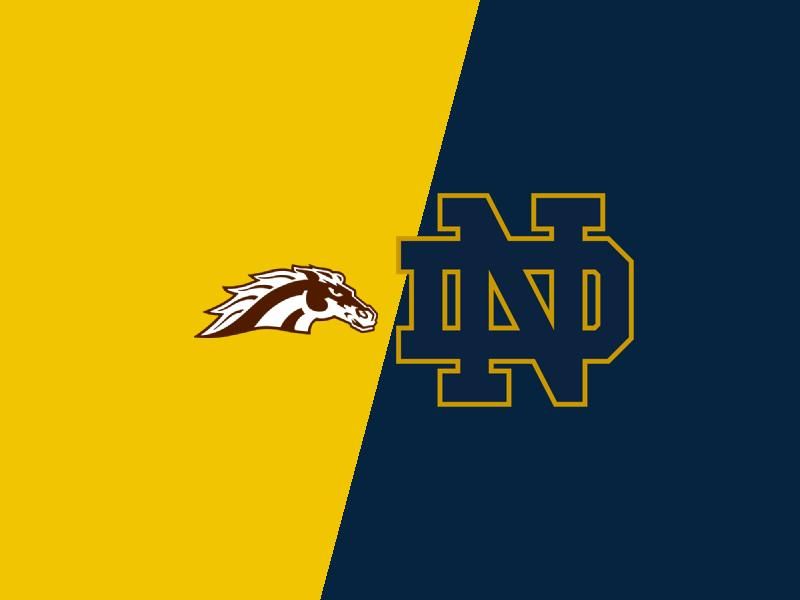 Western Michigan Broncos VS Notre Dame Fighting Irish