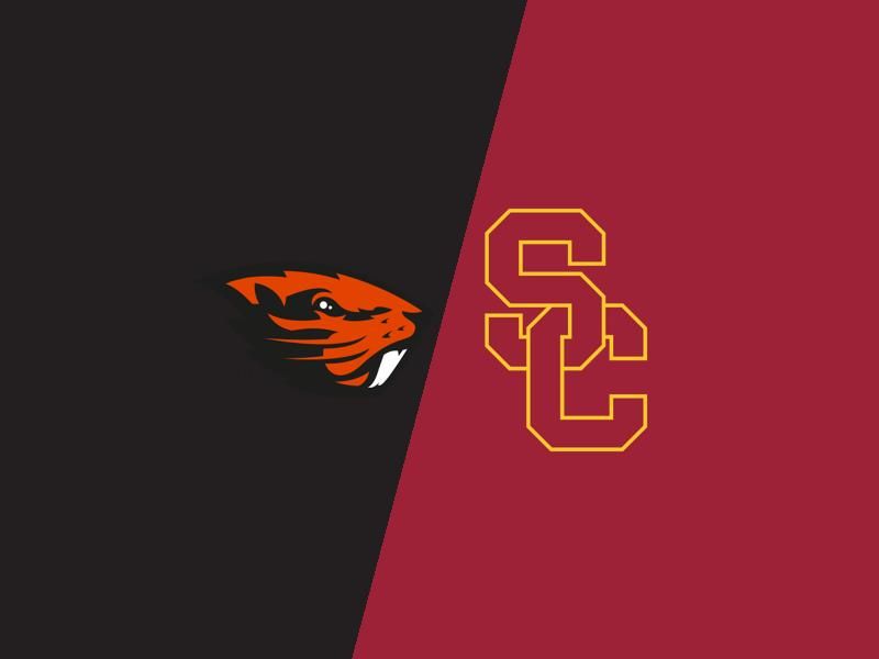 Clash of Titans at Galen Center: USC Trojans vs Oregon State Beavers in Women's Basketball Showd...